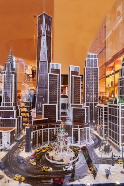 Пряничный город: подробнейшая съедобная копия Нью-Йорка, построенная в уменьшенном масштабе (11 фото)