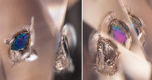 ТОП-10: Удивительные находки, обнаруженные внутри алмазов